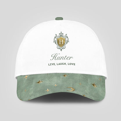 Live Laugh Love Stars And Moon Green Cap HUNTER 13K1 C124PF