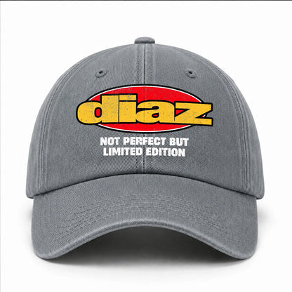Your Name Not Perfect But Limited Edition Red Logo Washed Cap DIAZ 13K1 C84PF