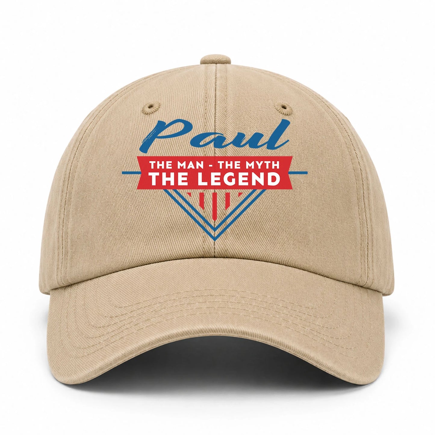 The Man The Myth The Legend Logo Washed Cap PAUL 13K1 C37PF