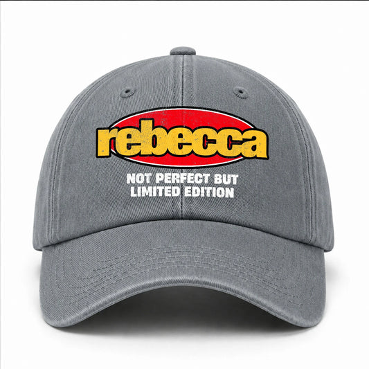 Your Name Not Perfect But Limited Edition Red Logo Washed Cap REBECCA 13K1 C84PF