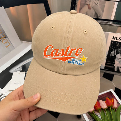 Your Name Built Different Logo Washed Cap CASTRO 13K1 C56PF