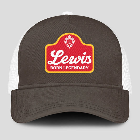 Born Legendary Charcoal Mesh Cap LEWIS 13K1 C196PF