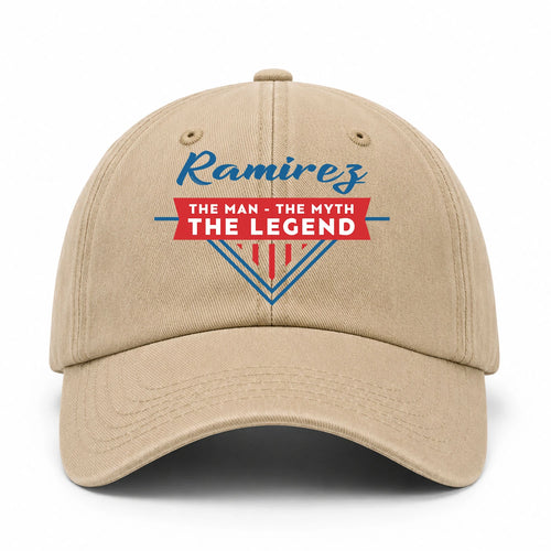 The Man The Myth The Legend Logo Washed Cap RAMIREZ 13K1 C37PF