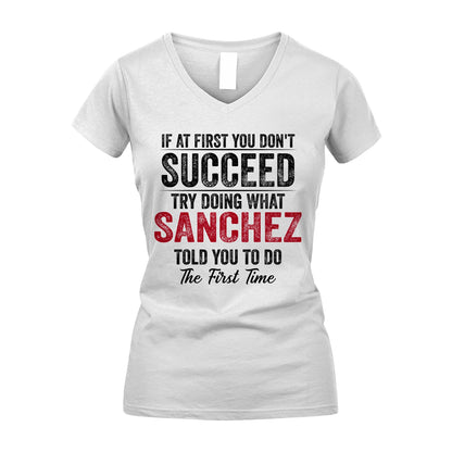 SANCHEZ 13K1-357 If At First You Don't Succeed...