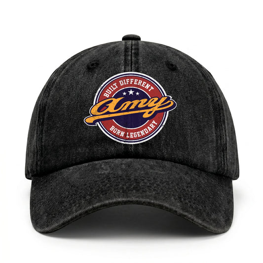 Built Different Born Legendary Logo Washed Cap AMY 13K1 C65PF