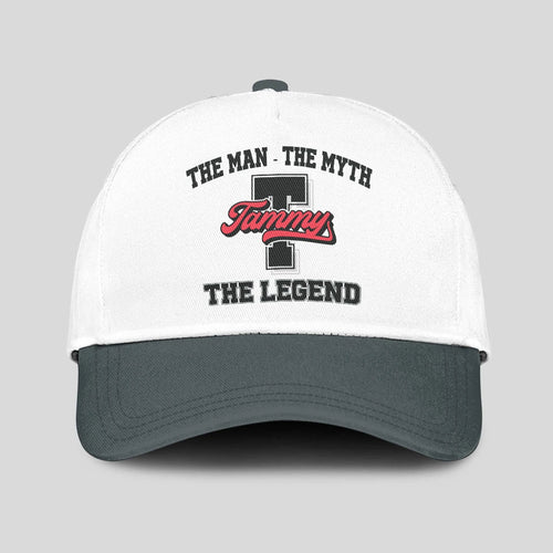 The Man The Myth The Legend Custom Initial Letter And Name Cap TAMMY 13K1 C38PF