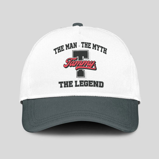 The Man The Myth The Legend Custom Initial Letter And Name Cap TAMMY 13K1 C38PF