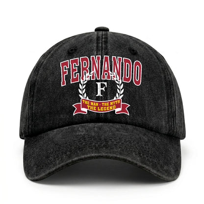 The Man The Myth The Legend Royal Cap FERNANDO 13K1 C32PF