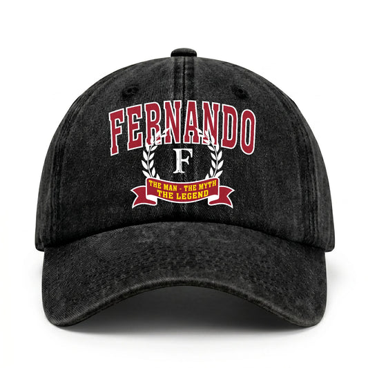 The Man The Myth The Legend Royal Cap FERNANDO 13K1 C32PF