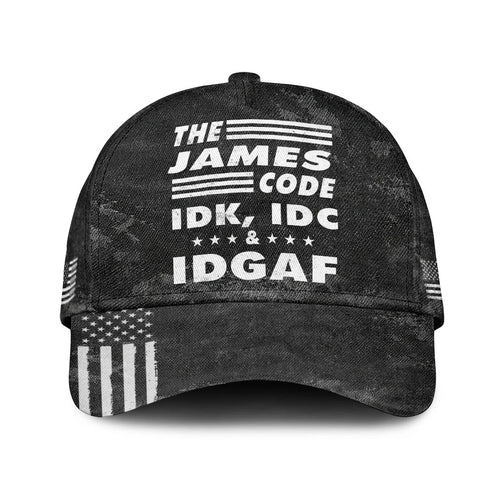 JAMES 13K1-C15PF The JAMES Code IDK, IDC & IDGAF
