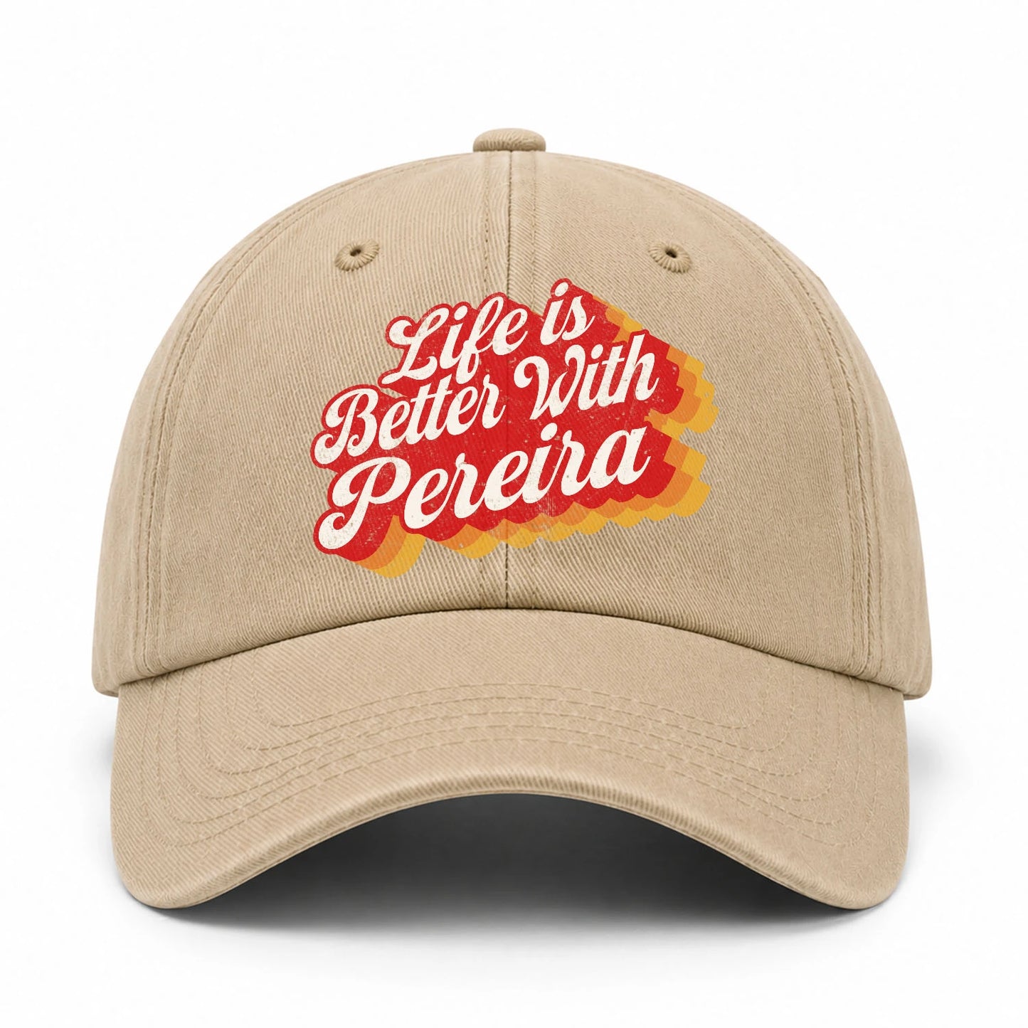 Life Is Better With Your Name Vintage Washed Cap PEREIRA 13K1 C67PF