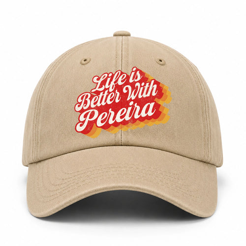 Life Is Better With Your Name Vintage Washed Cap PEREIRA 13K1 C67PF