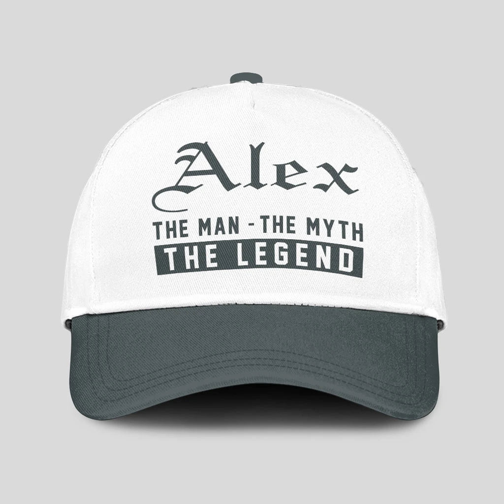 The Man The Myth The Legend Luxury Cap ALEX 13K1 C39PF