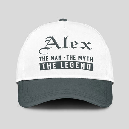 The Man The Myth The Legend Luxury Cap ALEX 13K1 C39PF