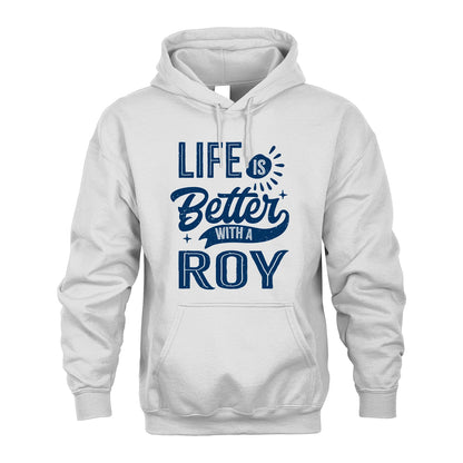 ROY 13K1-116 Personalized Name Quote T-Shirt Life Is Better With Unisex Gift