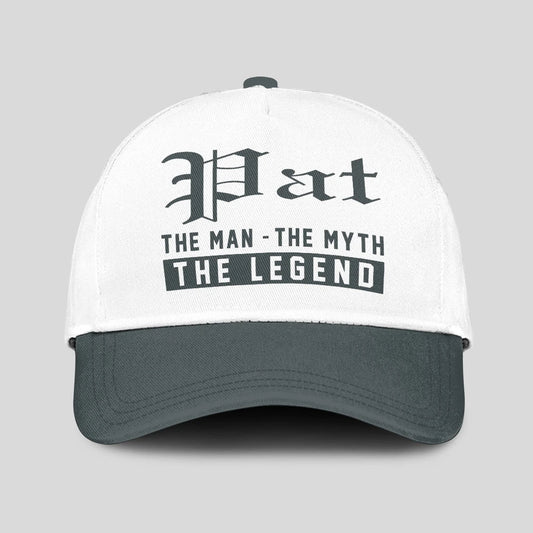 The Man The Myth The Legend Luxury Cap PAT 13K1 C39PF