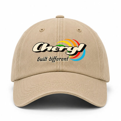 Your Name Built Different Retro Washed Cap CHERYL 13K1 C55PF