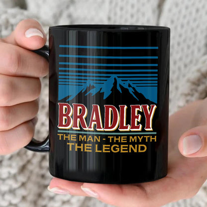 The Man The Myth The Legend Mountain Mug BRADLEY 13K1 MG04
