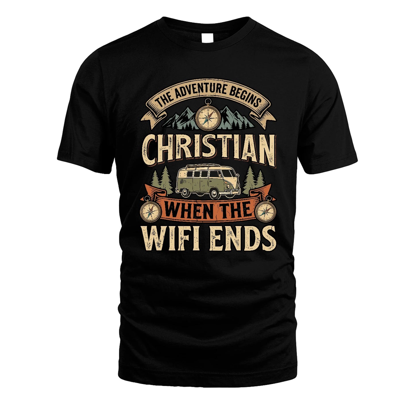 CHRISTIAN 13K1-547 The Adventure Begins Name When The Wifi Ends