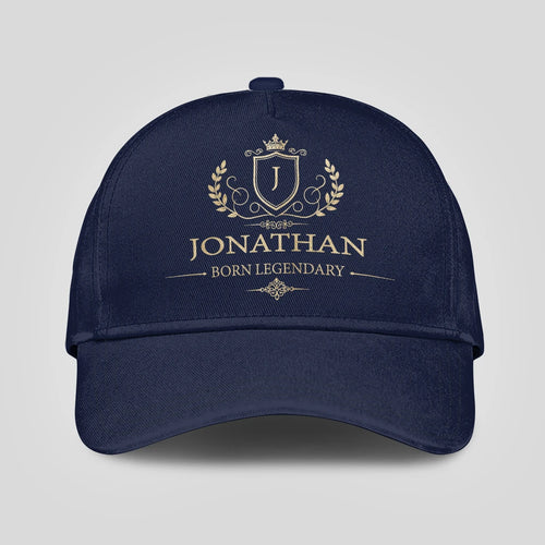Born Legendary Luxury Crest Blue Cap JONATHAN 13K1 C180PF