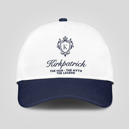 The Man The Myth The Legend Blue Cap KIRKPATRICK 13K7 C46PF