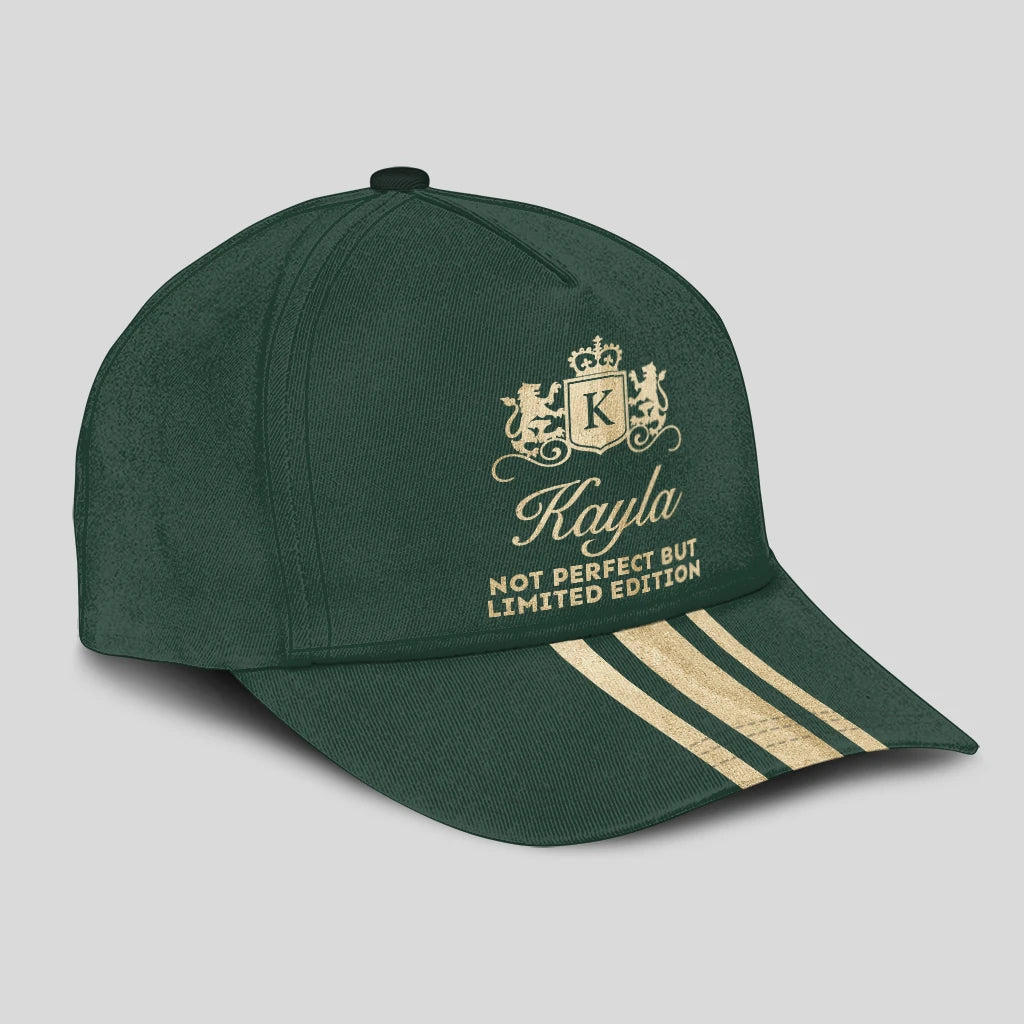 Not Perfect But Limited Edition Luxury Burgundy Cap KAYLA 13K1 C157PF