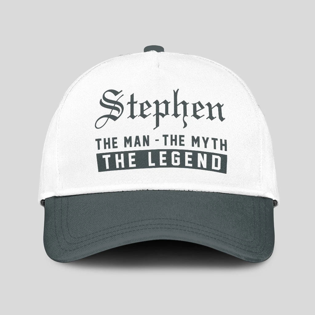 The Man The Myth The Legend Luxury Cap STEPHEN 13K1 C39PF
