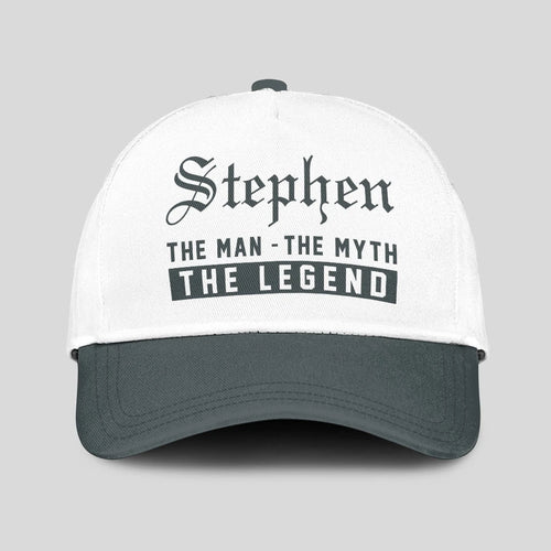 The Man The Myth The Legend Luxury Cap STEPHEN 13K1 C39PF