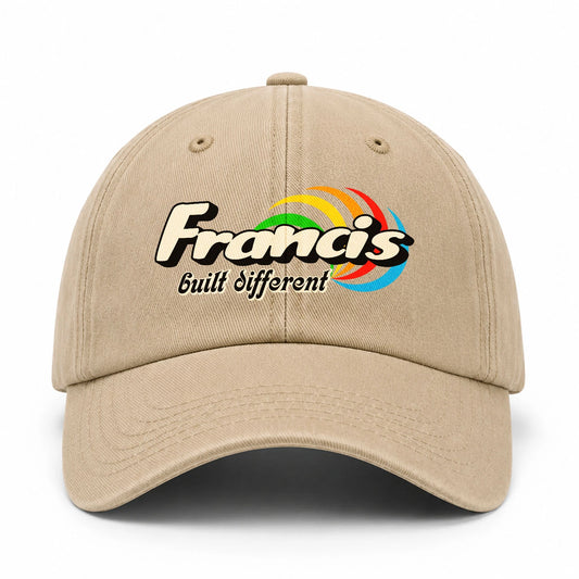 Your Name Built Different Retro Washed Cap FRANCIS 13K1 C55PF
