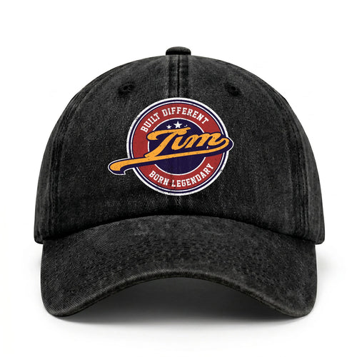 Built Different Born Legendary Logo Washed Cap TIM 13K1 C65PF