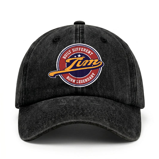 Built Different Born Legendary Logo Washed Cap TIM 13K1 C65PF