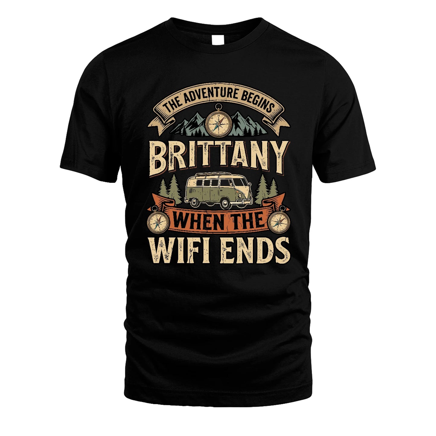 BRITTANY 13K1-547 The Adventure Begins Name When The Wifi Ends