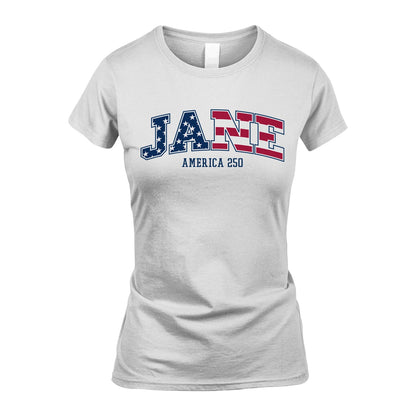 JANE 13K1-555 America 250 Personalized