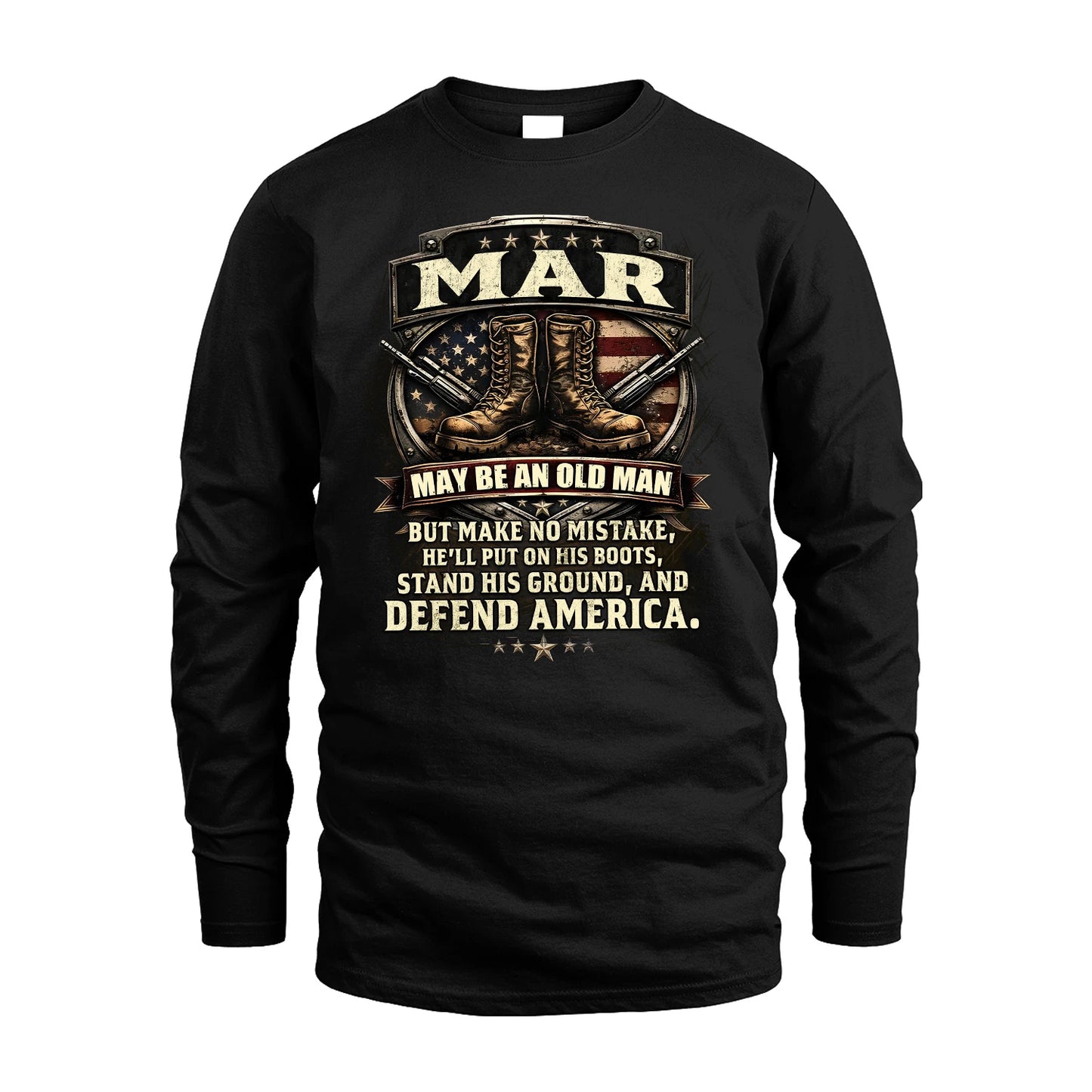 MAR 13K1-527 May Be an Old Man But Make No Mistake...
