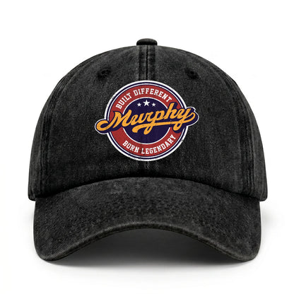 Built Different Born Legendary Logo Washed Cap MURPHY 13K1 C65PF