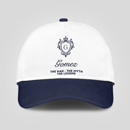 The Man The Myth The Legend Blue Cap GOMEZ 13K1 C46PF