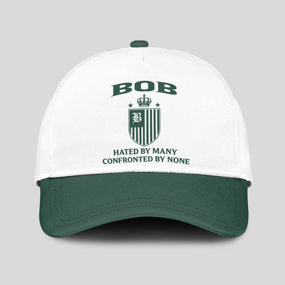 Hated By Many Confronted By None Luxury Logo Cap BOB 13K1 C41PF