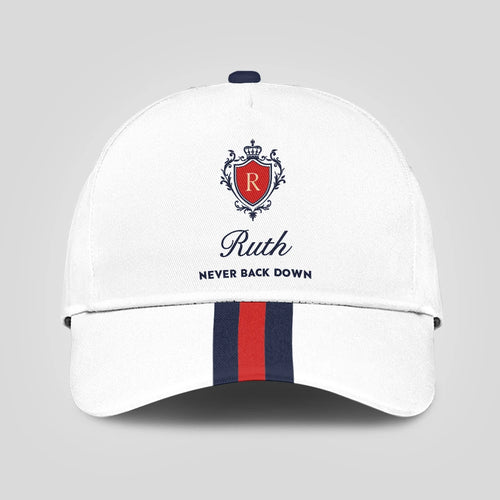 Never Back Down Stripped Cap RUTH 13K1 C86PF