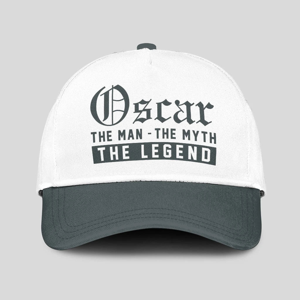 The Man The Myth The Legend Luxury Cap OSCAR 13K1 C39PF