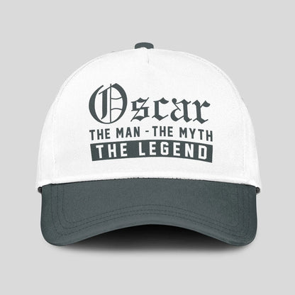 The Man The Myth The Legend Luxury Cap OSCAR 13K1 C39PF