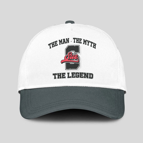 The Man The Myth The Legend Custom Initial Letter And Name Cap SUE 13K1 C38PF