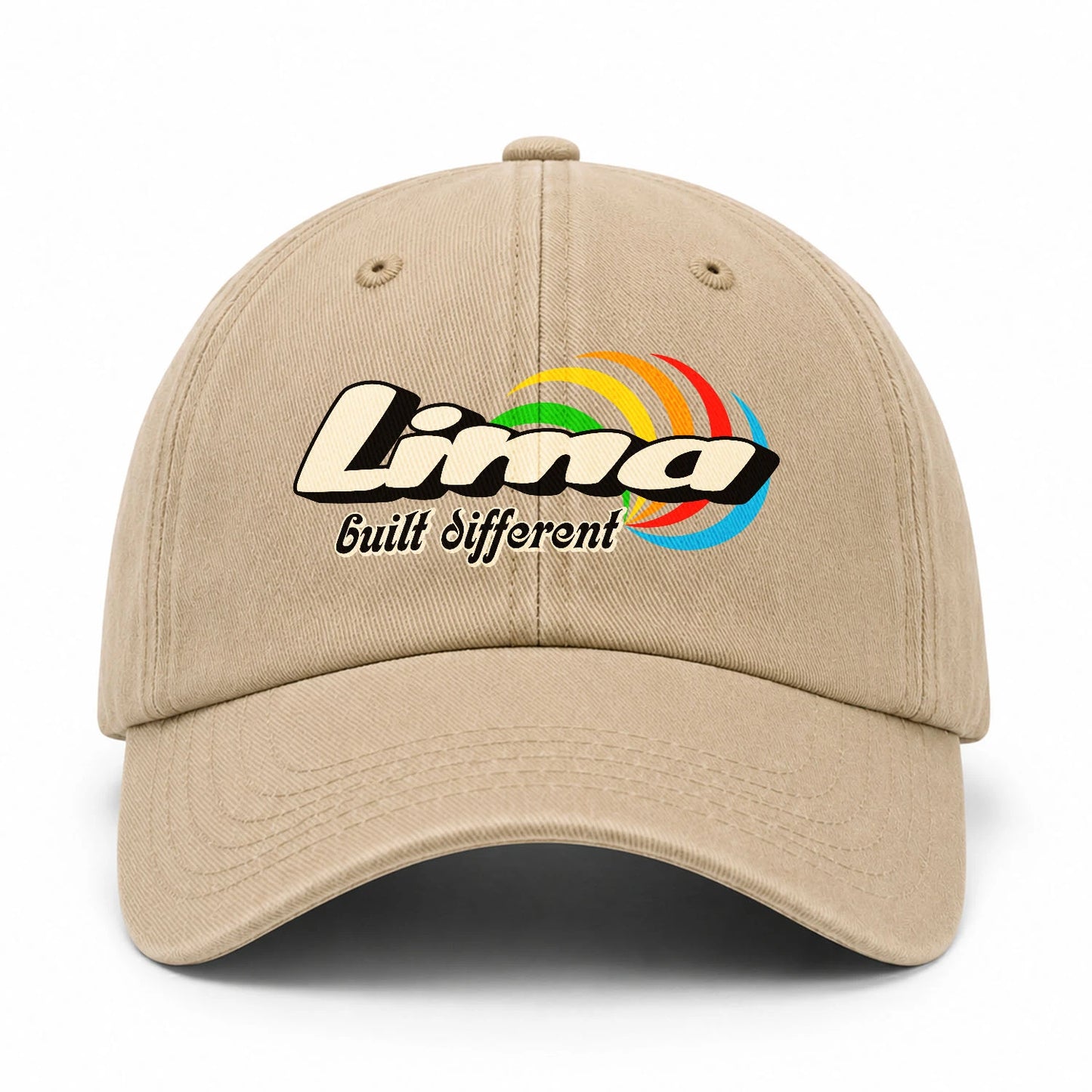 Your Name Built Different Retro Washed Cap LIMA 13K1 C55PF