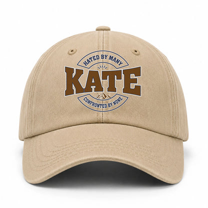 Hated By Many Confronted By None Washed Cap KATE 13K1 C36PF