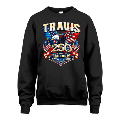 TRAVIS 13K1-530 ...250 Years Of Freedom 1776-2026