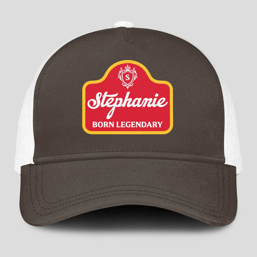 Born Legendary Charcoal Mesh Cap STEPHANIE 13K1 C196PF