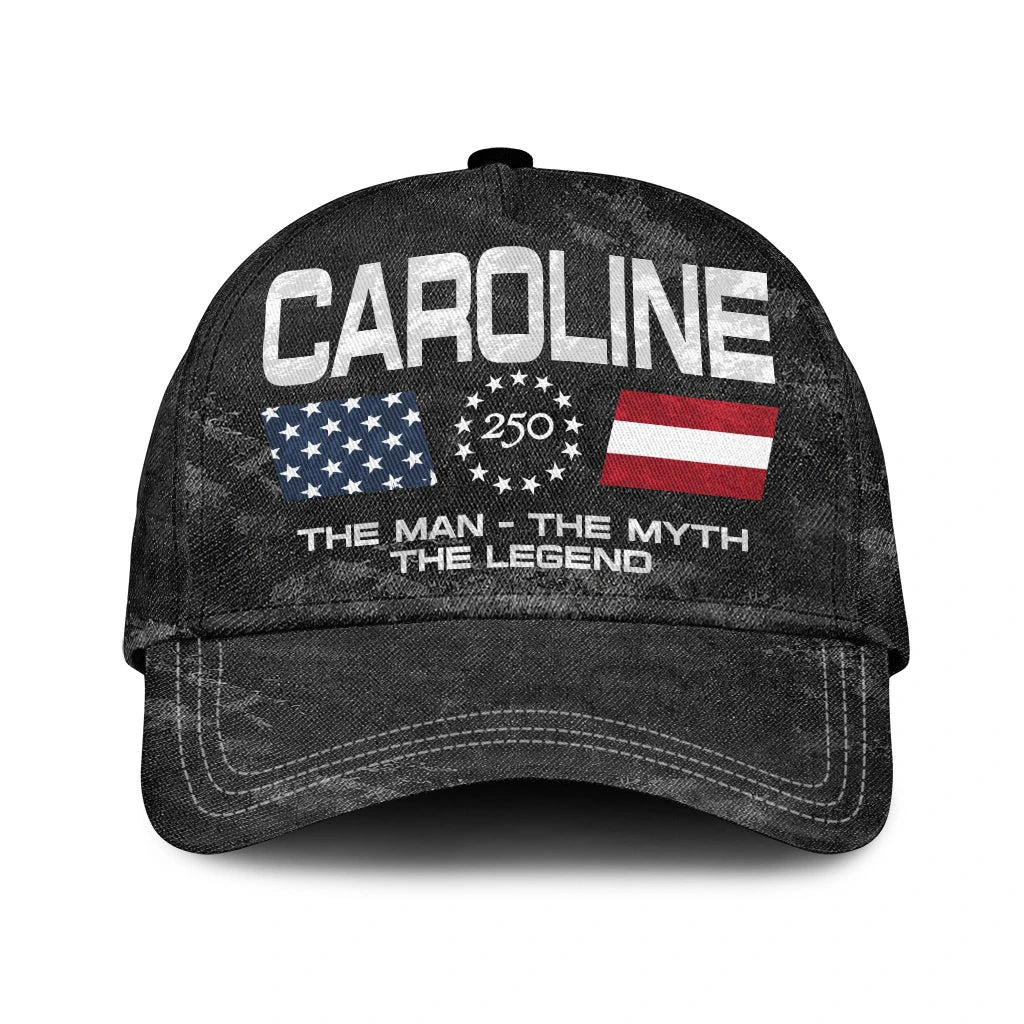 CAROLINE 13K1-C11PF America 250 The man - The Myth - The Legend