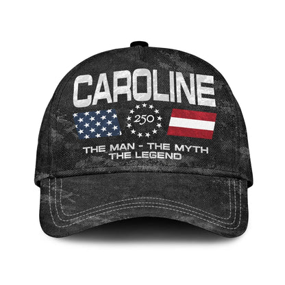 CAROLINE 13K1-C11PF America 250 The man - The Myth - The Legend
