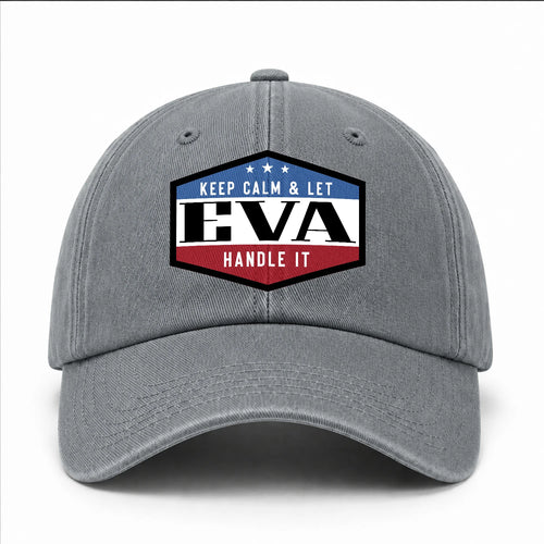 Keep Calm & Let Your Name Handle It Washed Cap EVA 13K1 C87PF