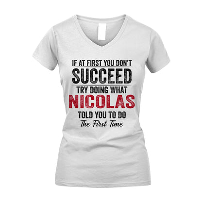 NICOLAS 13K1-357 If At First You Don't Succeed...