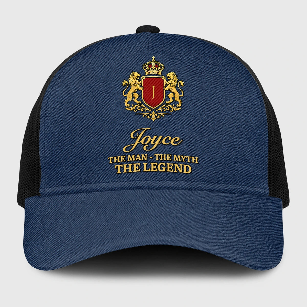 The Man The Myth The Legend Royal Blue Mesh Cap JOYCE 13K1 C187PF